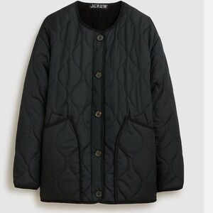 Reversible puffer jacket with PrimaLoft